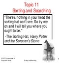 SortingAndSearching.ppt
