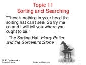SortingAndSearching.ppt
