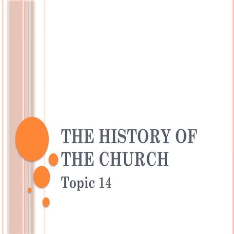 Topic 14 History of the Catholic Church  from origin to now3.pptx