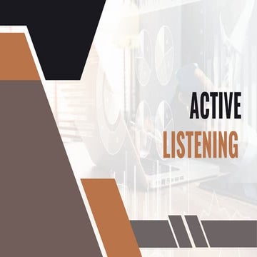 Active Listening