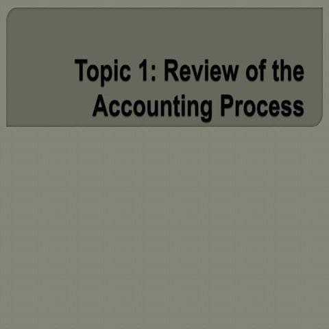 Basic Accounting Concepts | PPTX