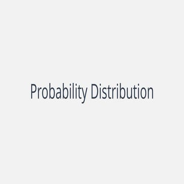 probability distribustion of chapter 7 and