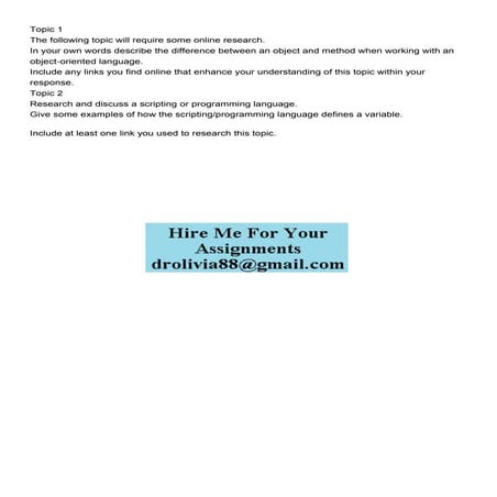 Topic 1 The following topic will require some online researc.pdf