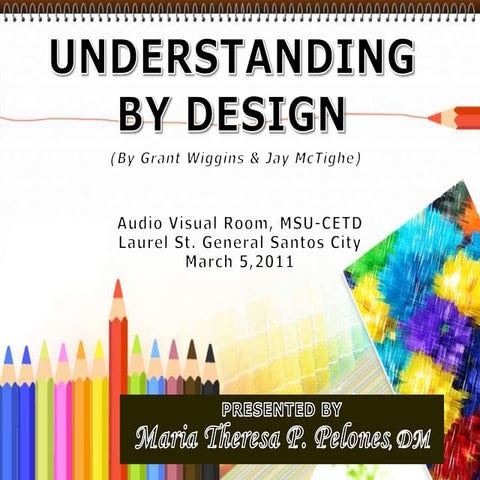 Topic1 understanding by design & sec