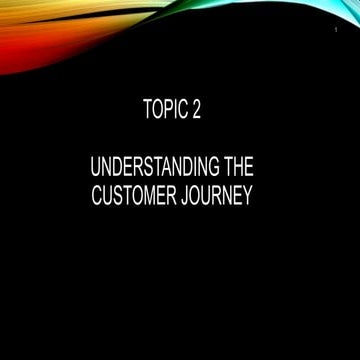 Topic 2- Understanding the Customer Journey .ppt