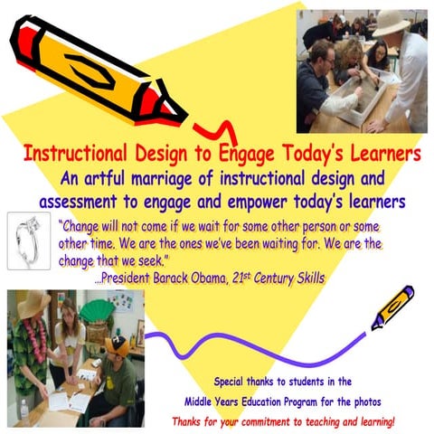 Topic 2B: Instructional Design to Engage Today's Learners