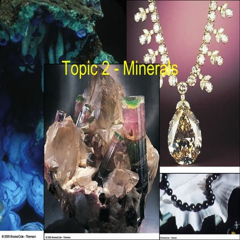Topic 2 minerals