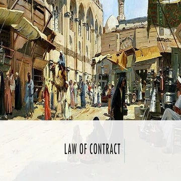 TOPIC 3 - LAW OF CONTRACT III (Void, Voidable, Remedies to Contract)