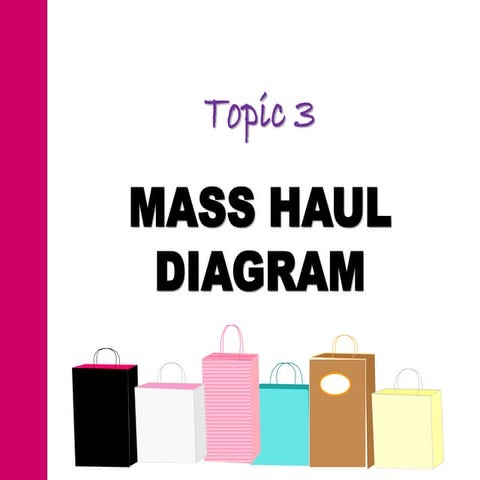 Topic 3   mass haul diagram