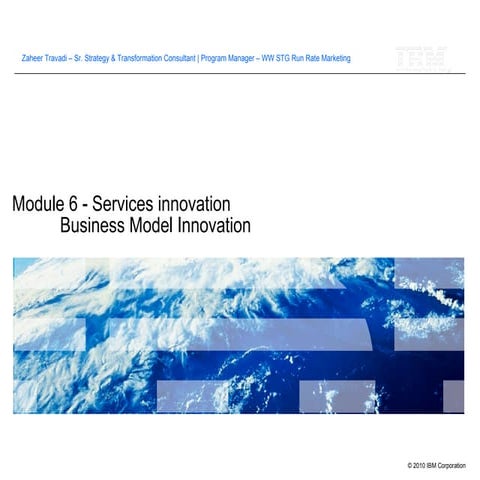 Topic 4   business model innovation