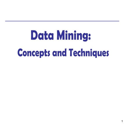 DataWarehouse concepts and techniques in data mining