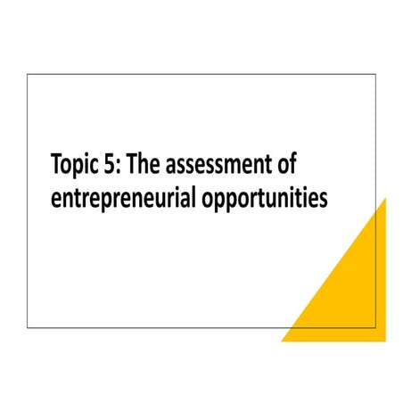 Topic 5. Assessment of entrepreneurial opportunities. Fintech. Student.pdf