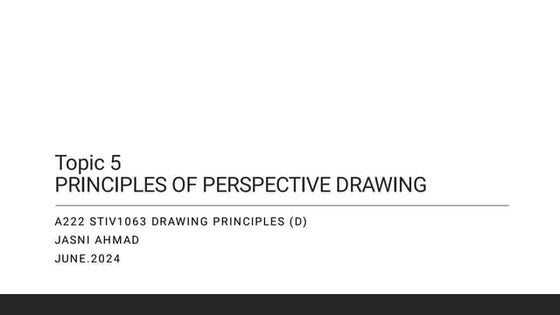 Intro to 1 Point Perspective Drawing.pdf | 3-D Graphics | Computer ...