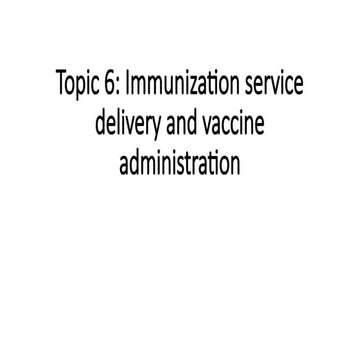 vaccine preventable diseases and their public effect | PPTX