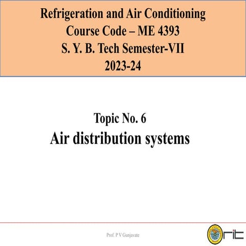 Topic_6- Air Distribution_supply and return devises, spread.pptx