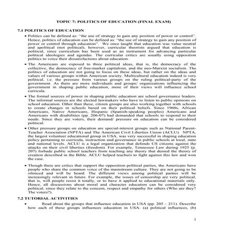 Folundation of Education