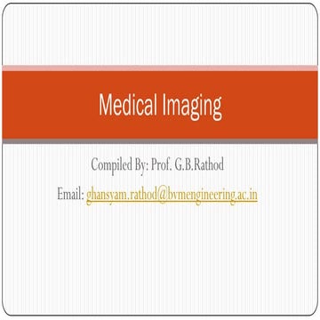 Medical Imaging