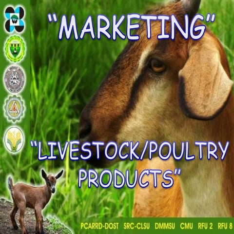 Marketing Livestock and Poultry Products