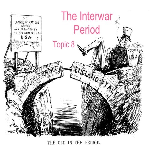 Topic 8 interwar period