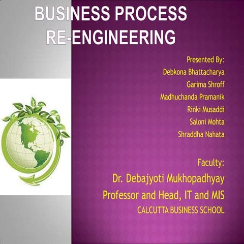 Business Process Re-engineering | PPT
