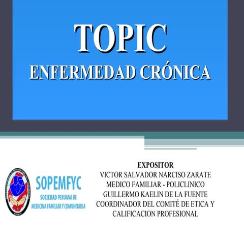 Topic enf cronica vnz