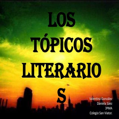 Topicos literarios | ODP
