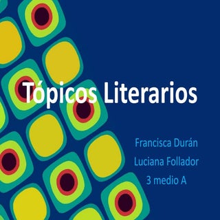 Tópicos Literarios