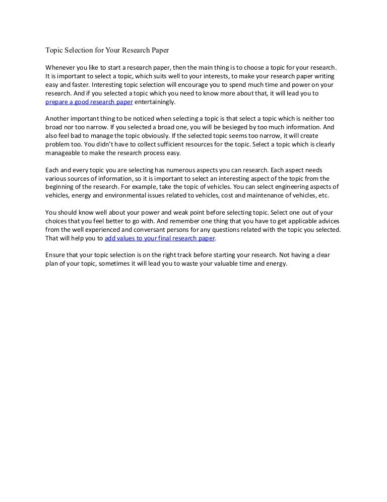 List of research topics image