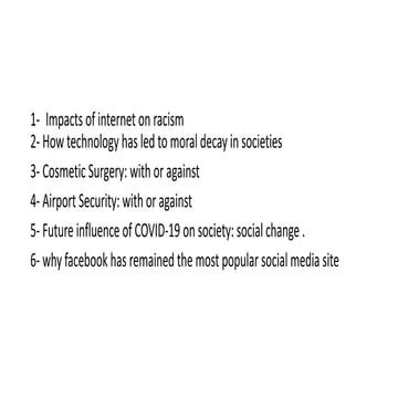 ORAL PRESENTATION TOPICS FOR STUDENTS visual data 6