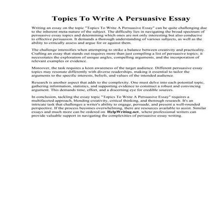 Topics To Write A Persuasive Essay.pdf