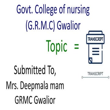 Topic   = transcript.pptx