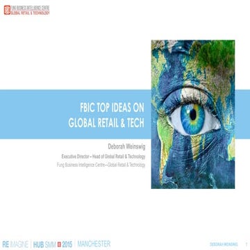 Top Ideas on Global Retail & Tech June, 2015