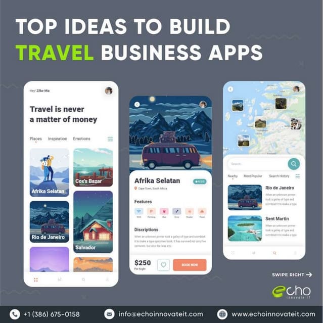 Top Ideas To Build Travel Business Apps