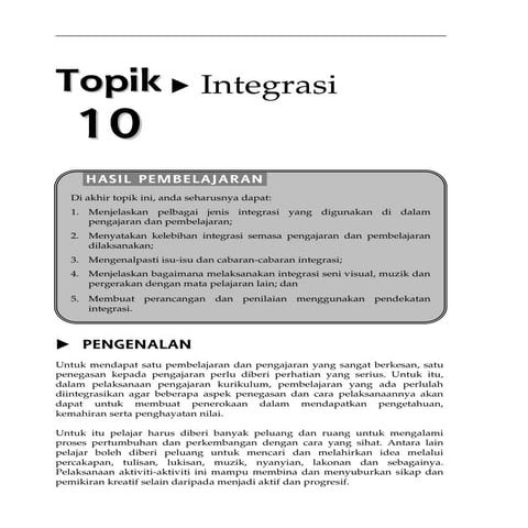 Topik 10 integrasi