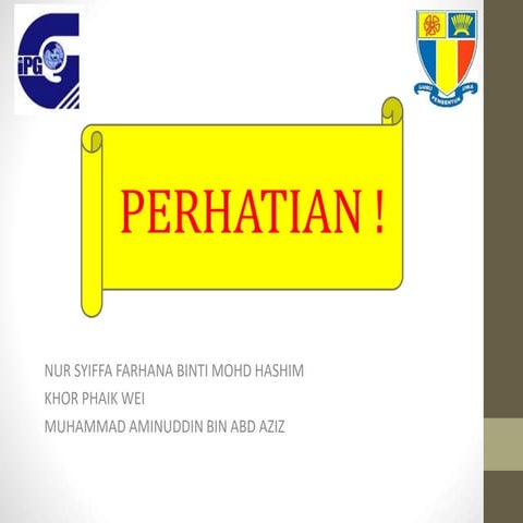 TOPIK 11 NOTA UNTUK PERSEDIAAN EXAM IPG. PERHATIAN.pptx
