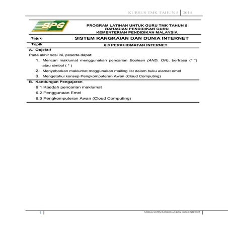 Topik 6   perkhidmatan internet