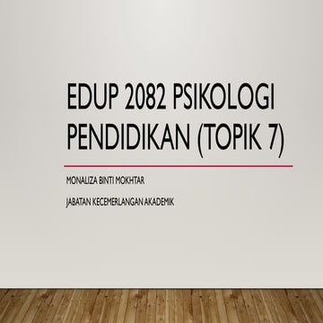 TOPIK 7 EDUP2082.pptx TOPIK 7 EDUP2082.pptx