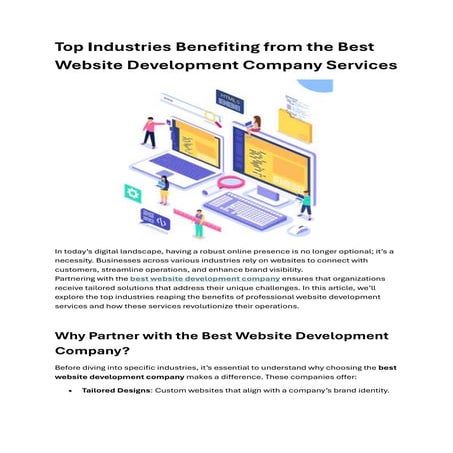 Top Industries Benefiting from the Best Website Development Company Services.pdf