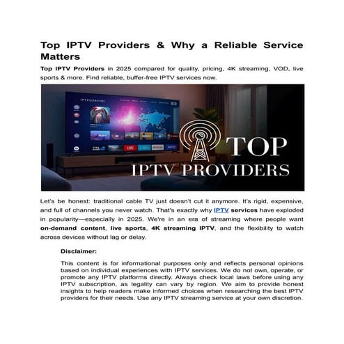 Top IPTV Providers & Why a Reliable Service Matters.pdf