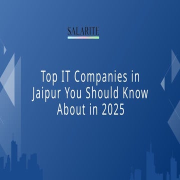 👉 Top 11 IT Companies in Hinjewadi You Should Know About | PDF