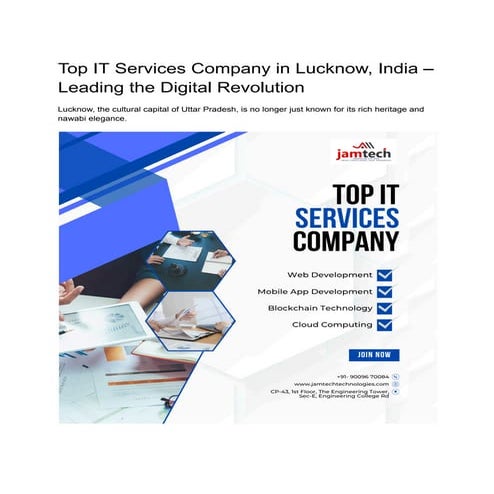 Top IT Services Company in Lucknow India.pdf