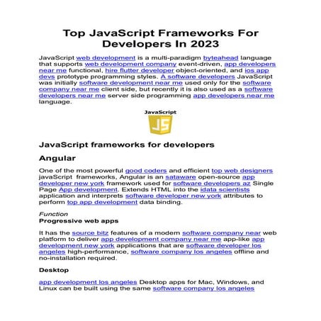 Top JavaScript Frameworks For Developers In 2023.pdf