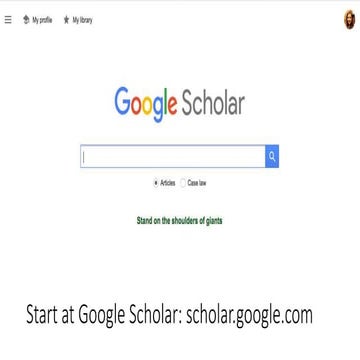 Top journals in Google Scholar