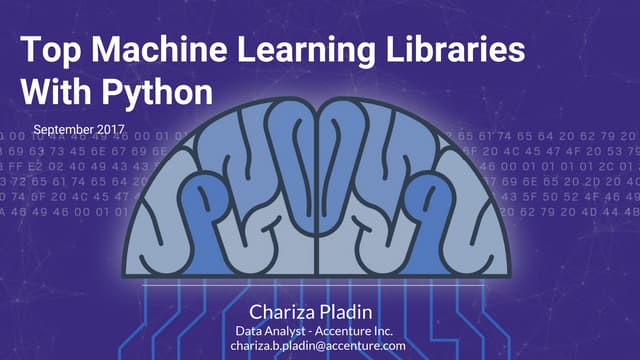 Top Libraries for Machine Learning with Python 