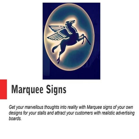Marquee Signs | PPT