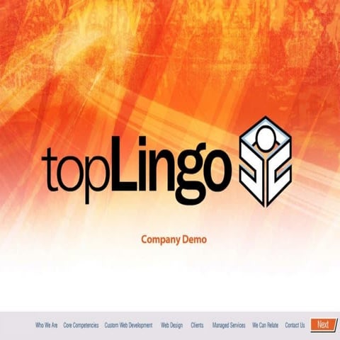 topLingo Company Presentation