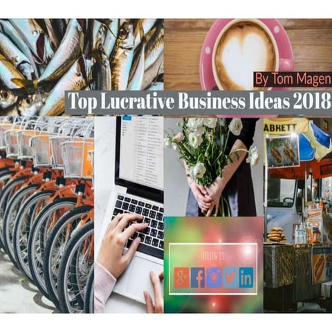Top Profitable business ideas 2018 By Tom Magen