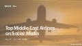 Top Middle East Airlines on Social Media