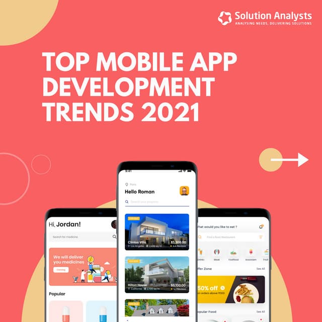 Top mobile app development trends 2021