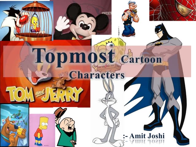 TYPES OF CARTOON! eXAMPLES | PPTX